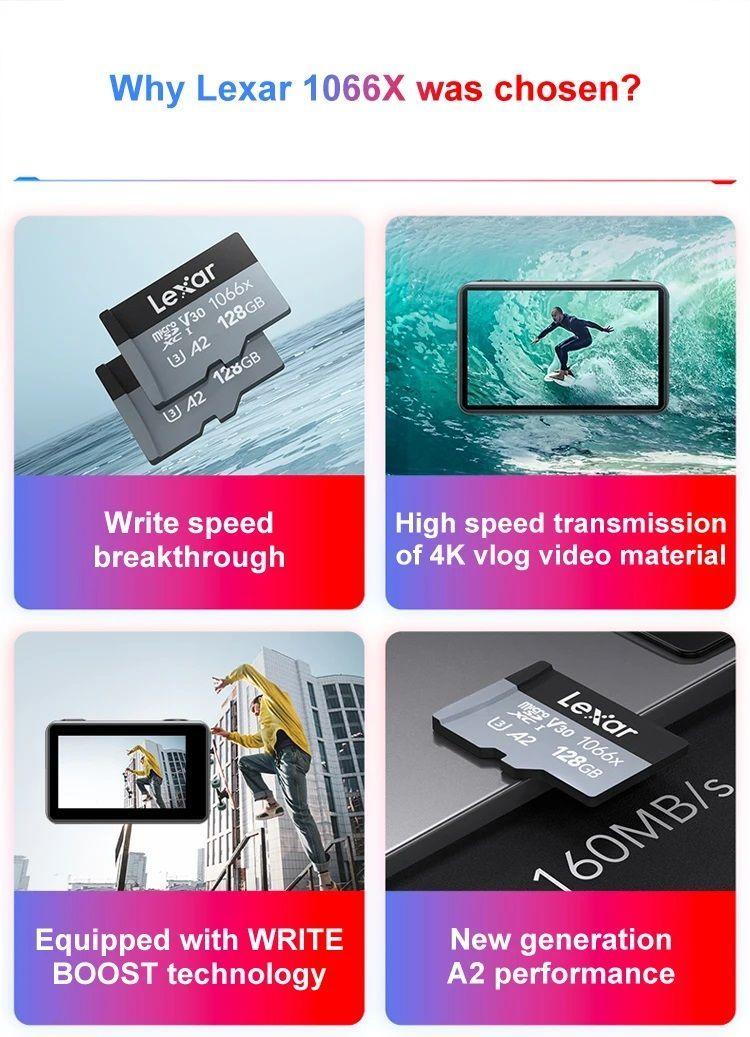 Tarjeta Micro Sd Lexar 128gb Professional 1066x 160mb-3