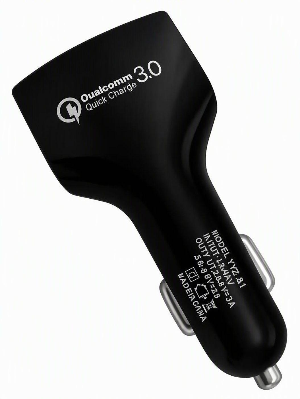 CARGADOR AUTO 4 PUERTOS USB 12-32V 7A-7