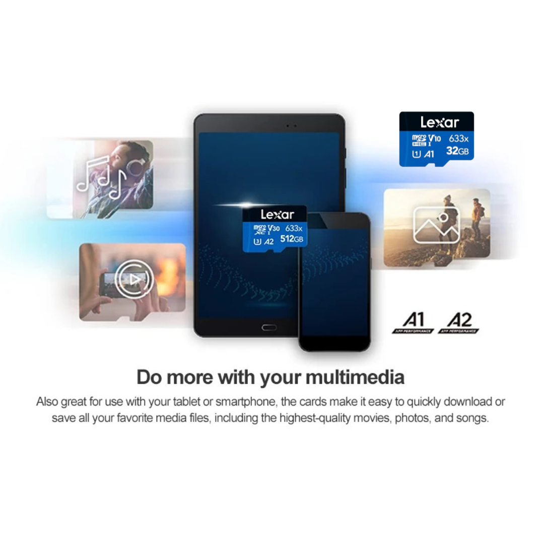 Tarjeta Micro Sd LEXAR 32gb Blue Series-3