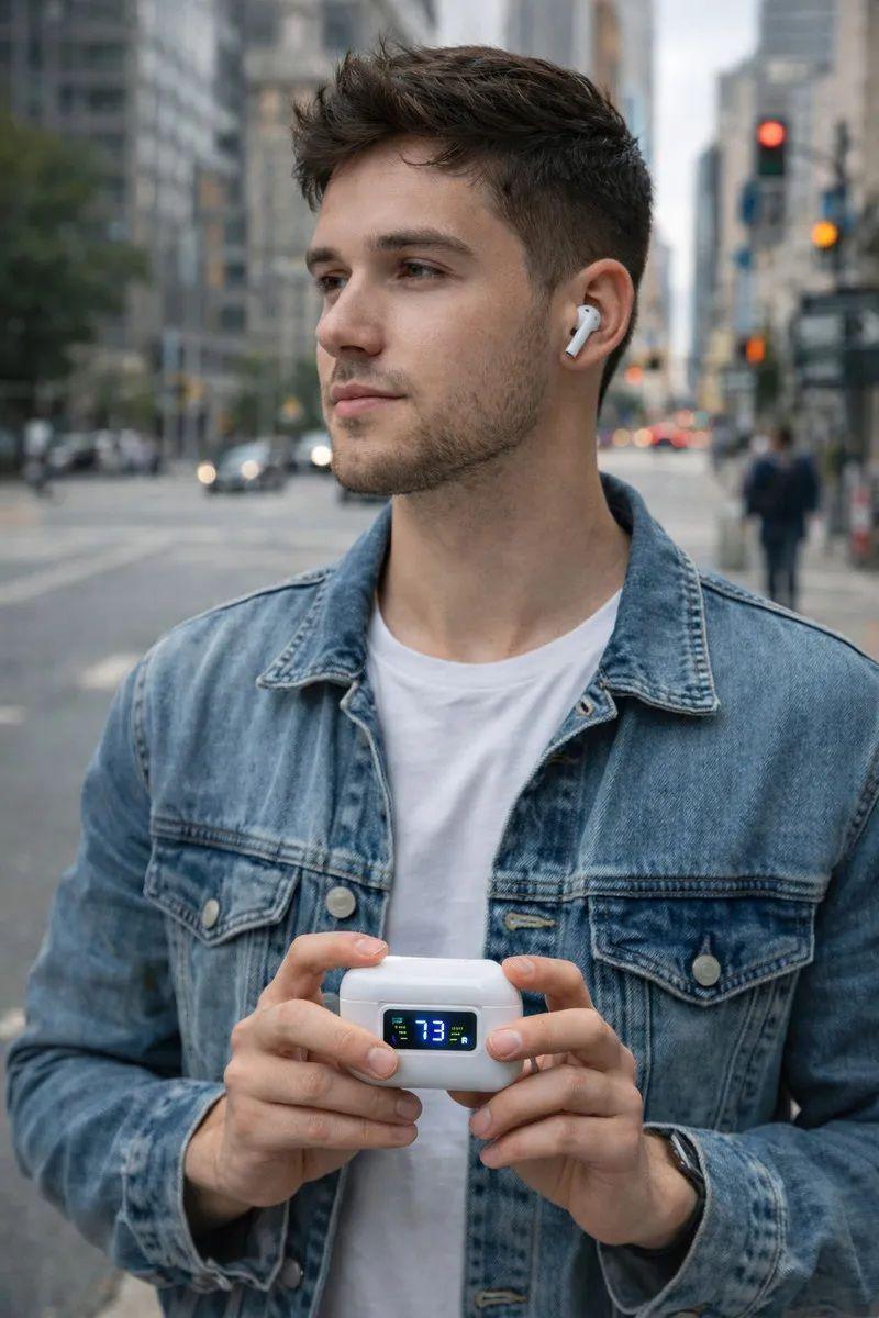 Audifonos Inalambricos Bluetooth T19 True Wireless Con Pantalla Digital-2