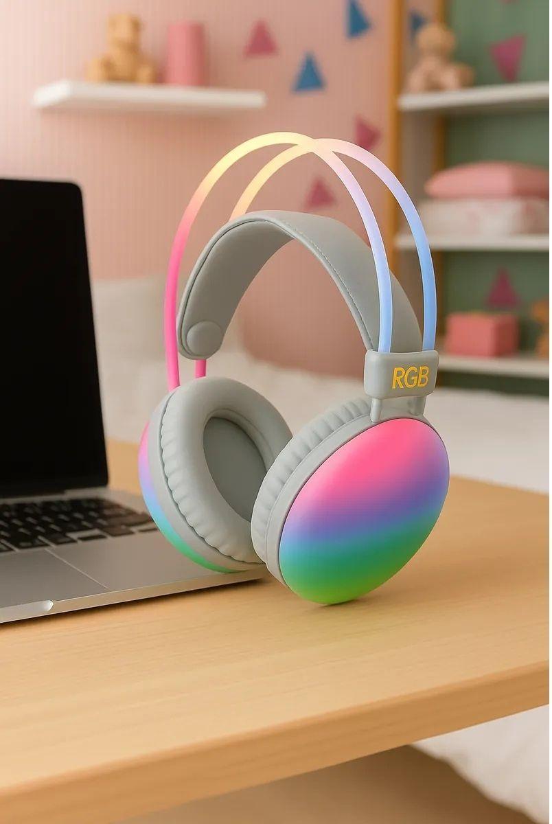 Audifonos Inalambricos Pg580 Con Microfono Y Luces Led-3