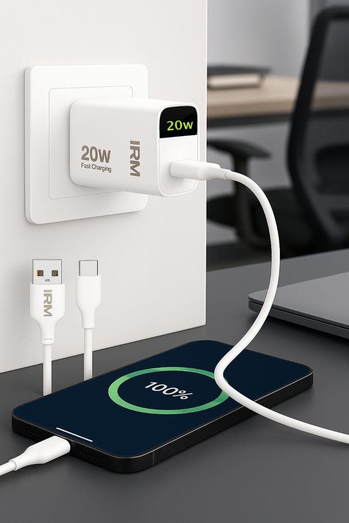 Cargador Carga Rapida 20W Compatible con Samsung Xiaomi Motorola Redmi Android-3