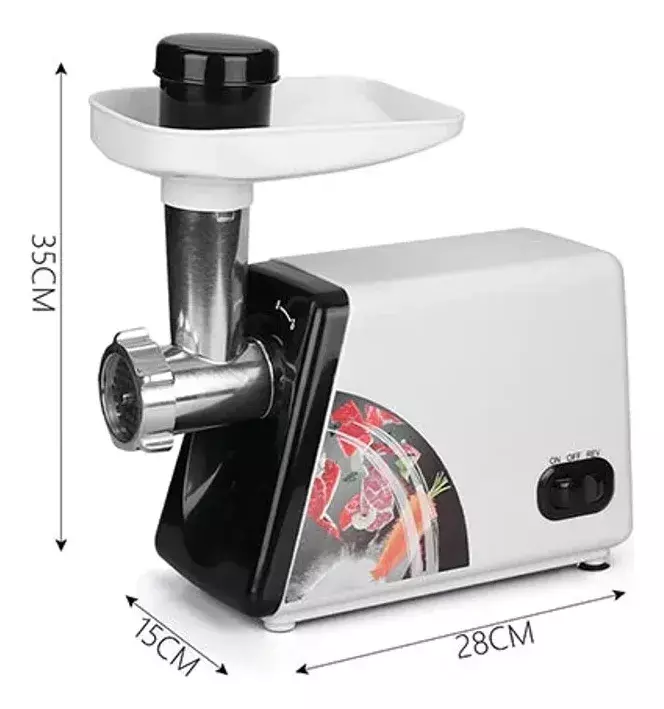 MOLEDORA DE CARNE 2500W ACCESORIOS PARA EMBUTIDOS-5
