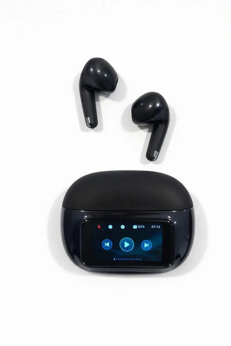 Audifonos Inalambricos T41 Con Pantalla Tactil Estereo Bluetooth Manos Libres-0