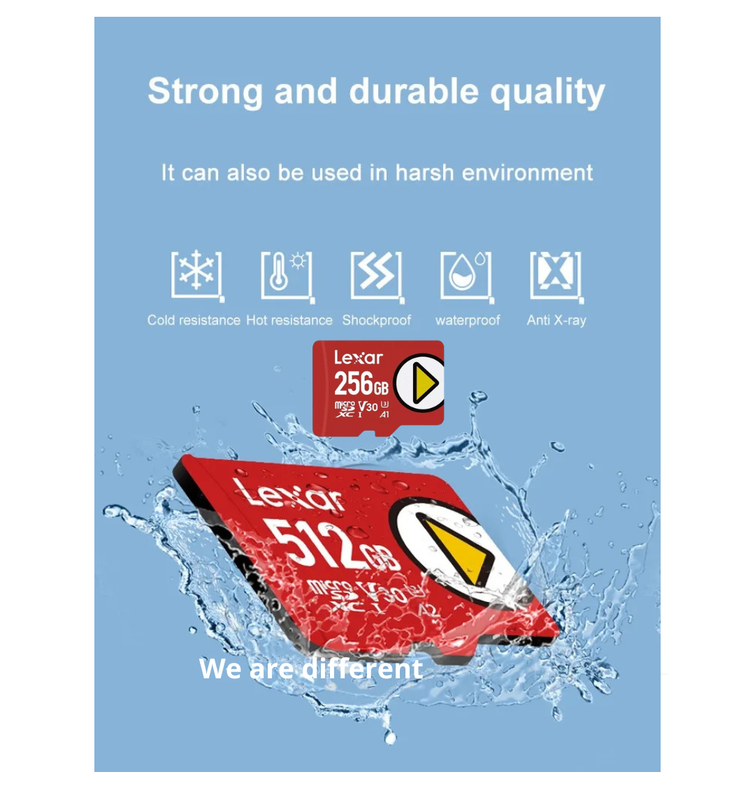 Tarjeta Micro Sd Lexar 256gb Play - Nintendo Switch 160mbs-3