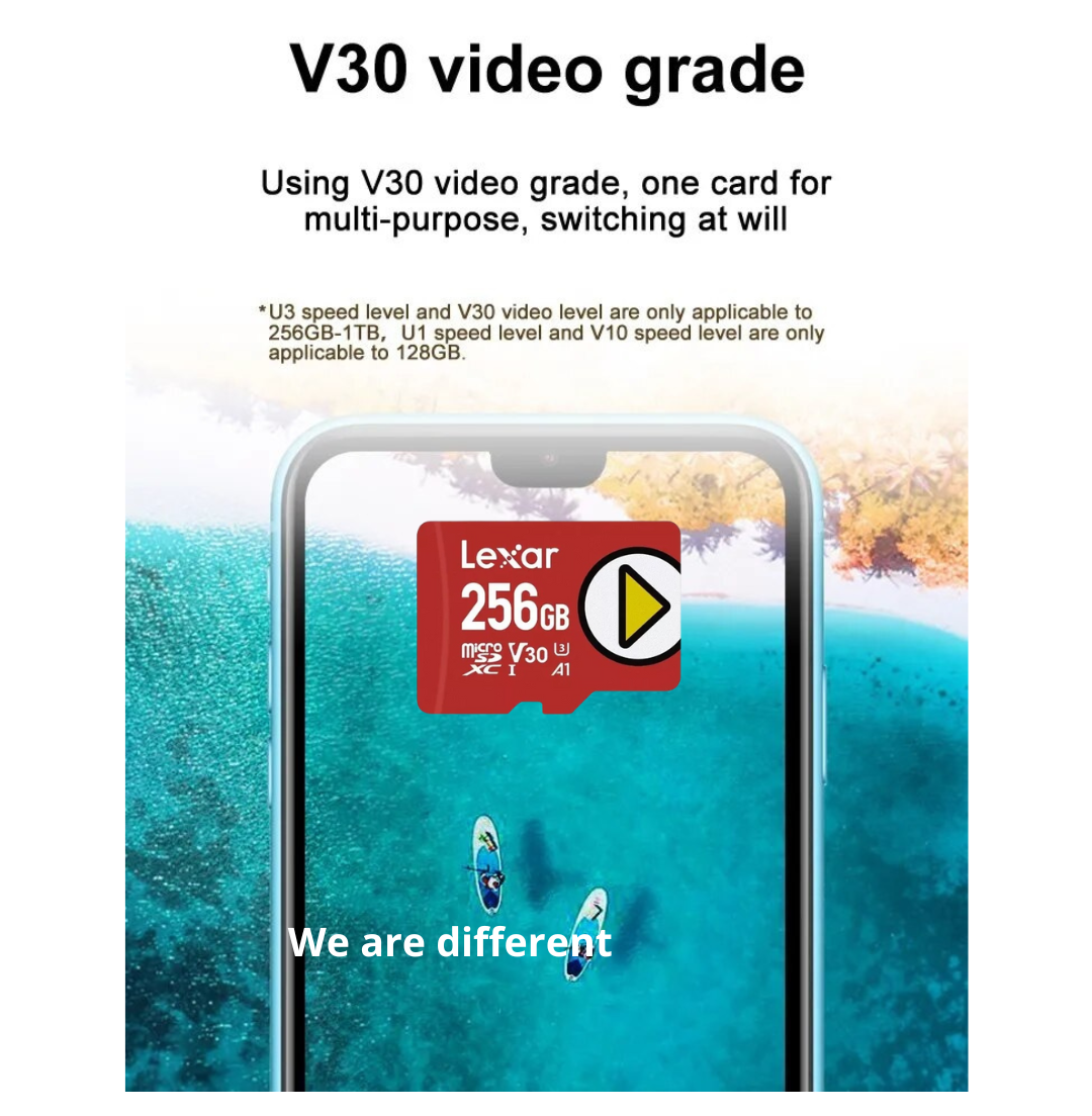 Tarjeta Micro Sd Lexar 256gb Play - Nintendo Switch 160mbs-4