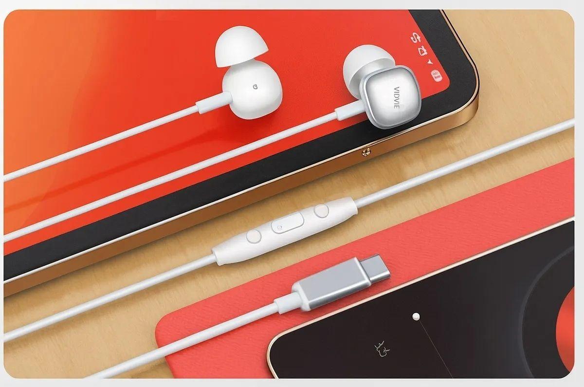 Audifonos Tipo C Compatibles Con Iphone 15 16 17 In Ear Con Microfono Sonido Hd-3
