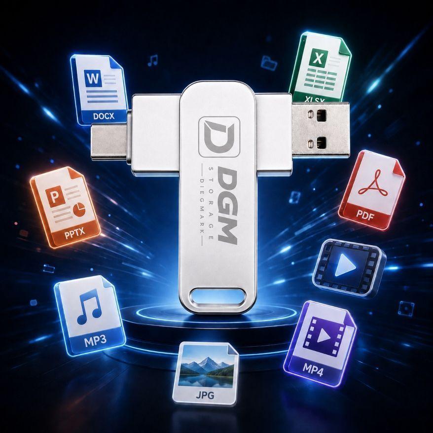 Pendrive 8GB Diegmark USB 3 0 y USB C OTG para PC y Celular-6