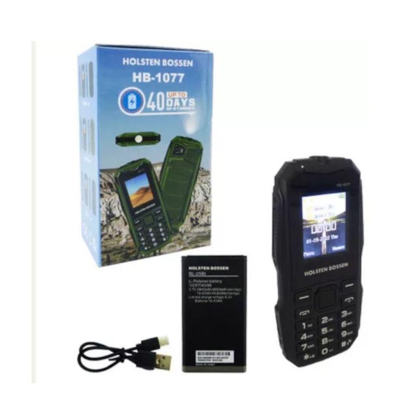 Celular Adulto Mayor Senior Robocop Holsten Bossen negro-3