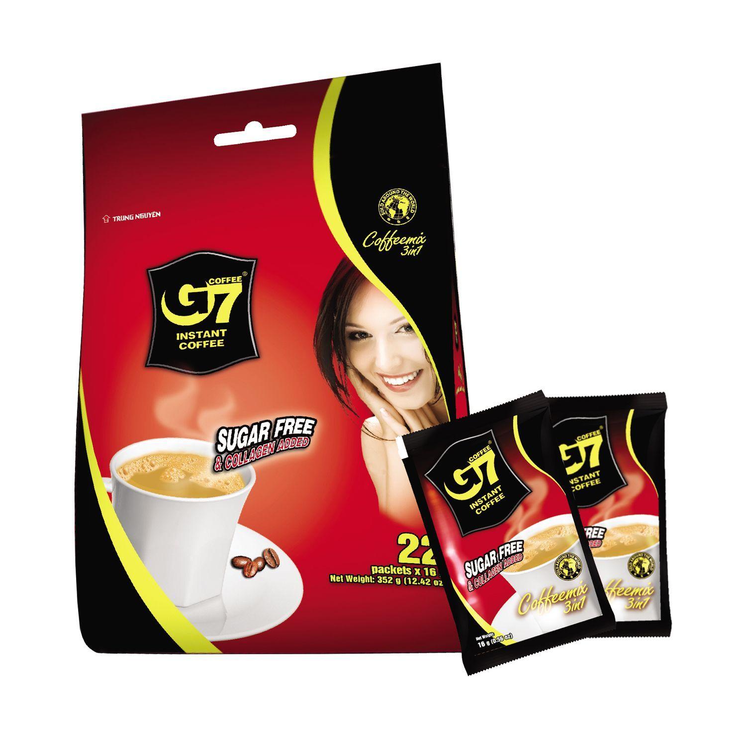 Café Con Colágeno Y Libre De Azúcar G7 Coffee - Trung Nguyen-0