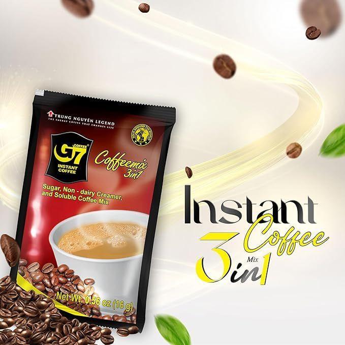 Café Vietnamita 3en1 Con Crema y Azúcar 50 Sobres G7 Coffee-1