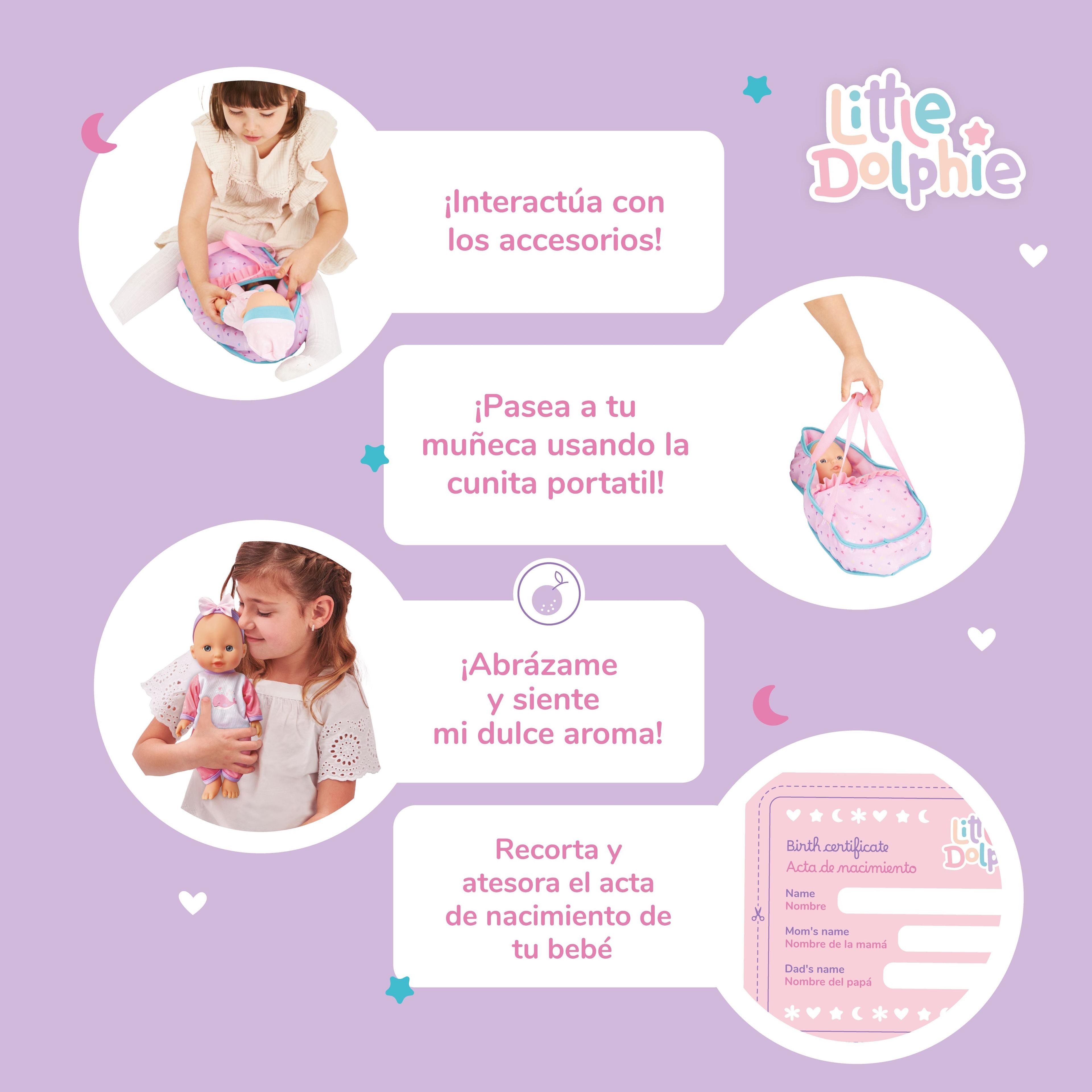 Juega Conmigo – Muñeca de 29 cm con Sonido, Accesorios y Mochila-3