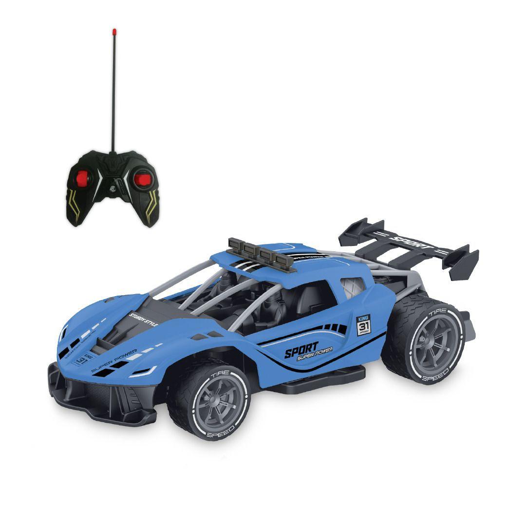 Juguete Auto a Control Remoto y Batería Recargable 24 cm-0