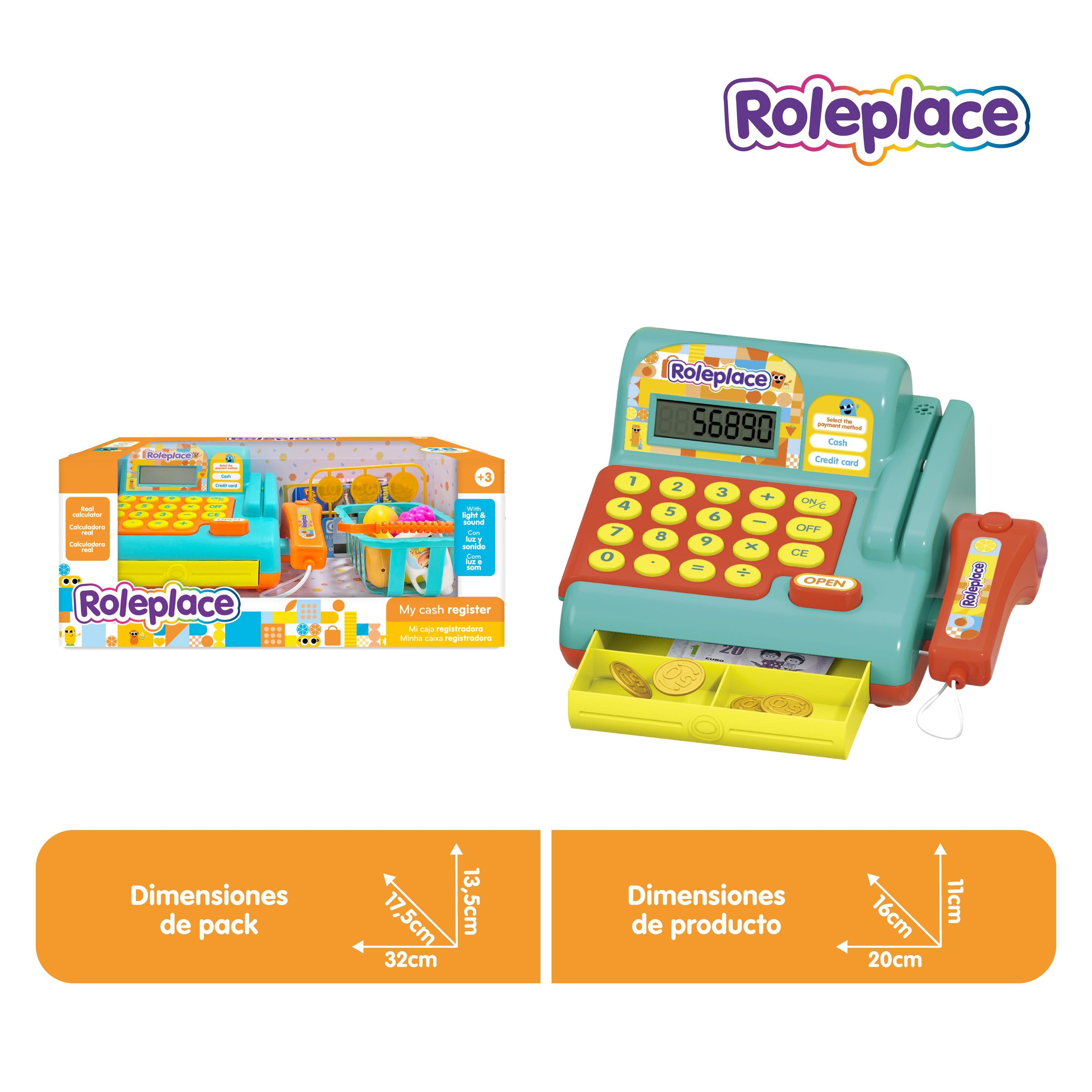 Set de Supermercado con Luz, Sonido y Canasta de Compras-2