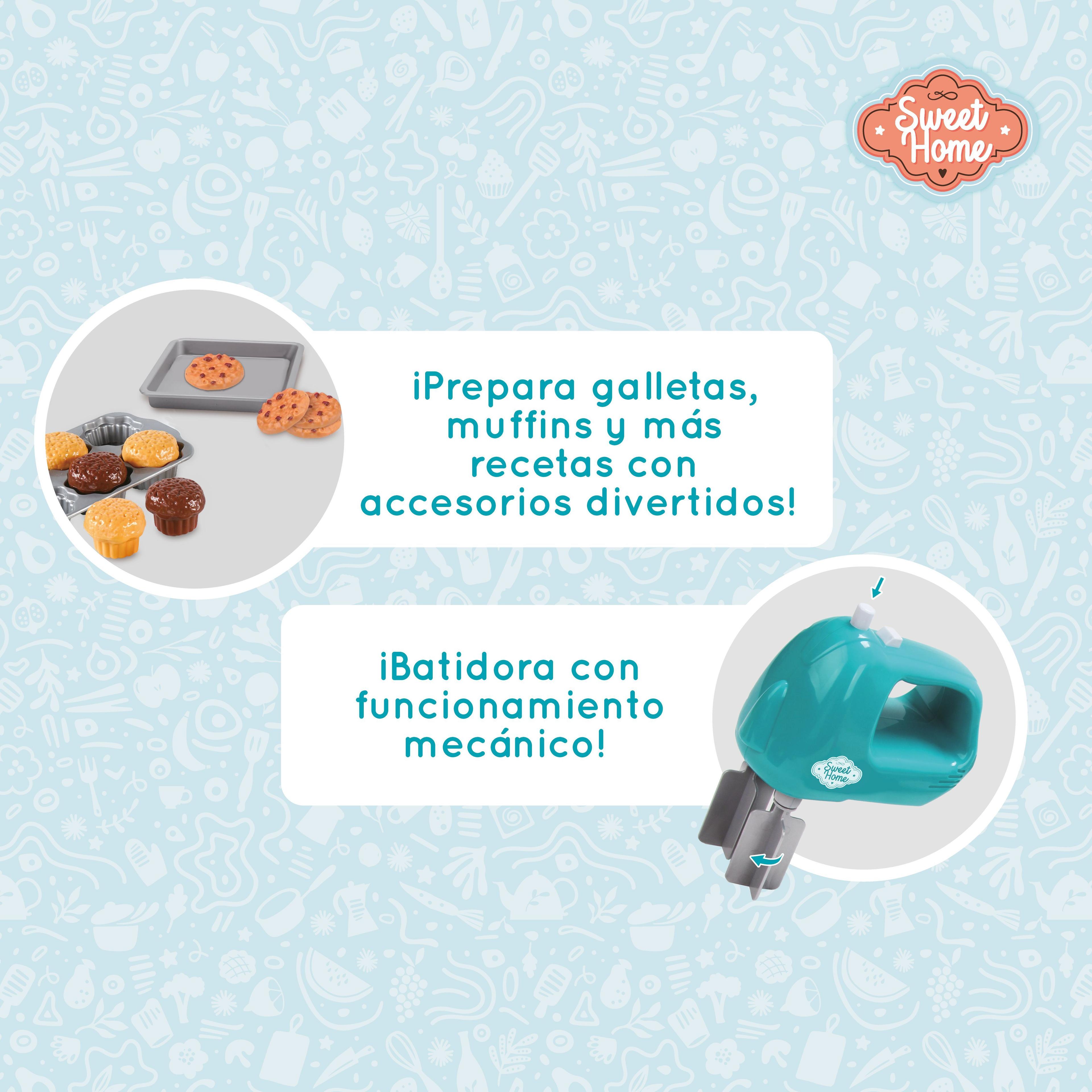¡Dulces Momentos en la Cocina! Set de Repostería Infantil con Batidora y 25 Accesorios-2