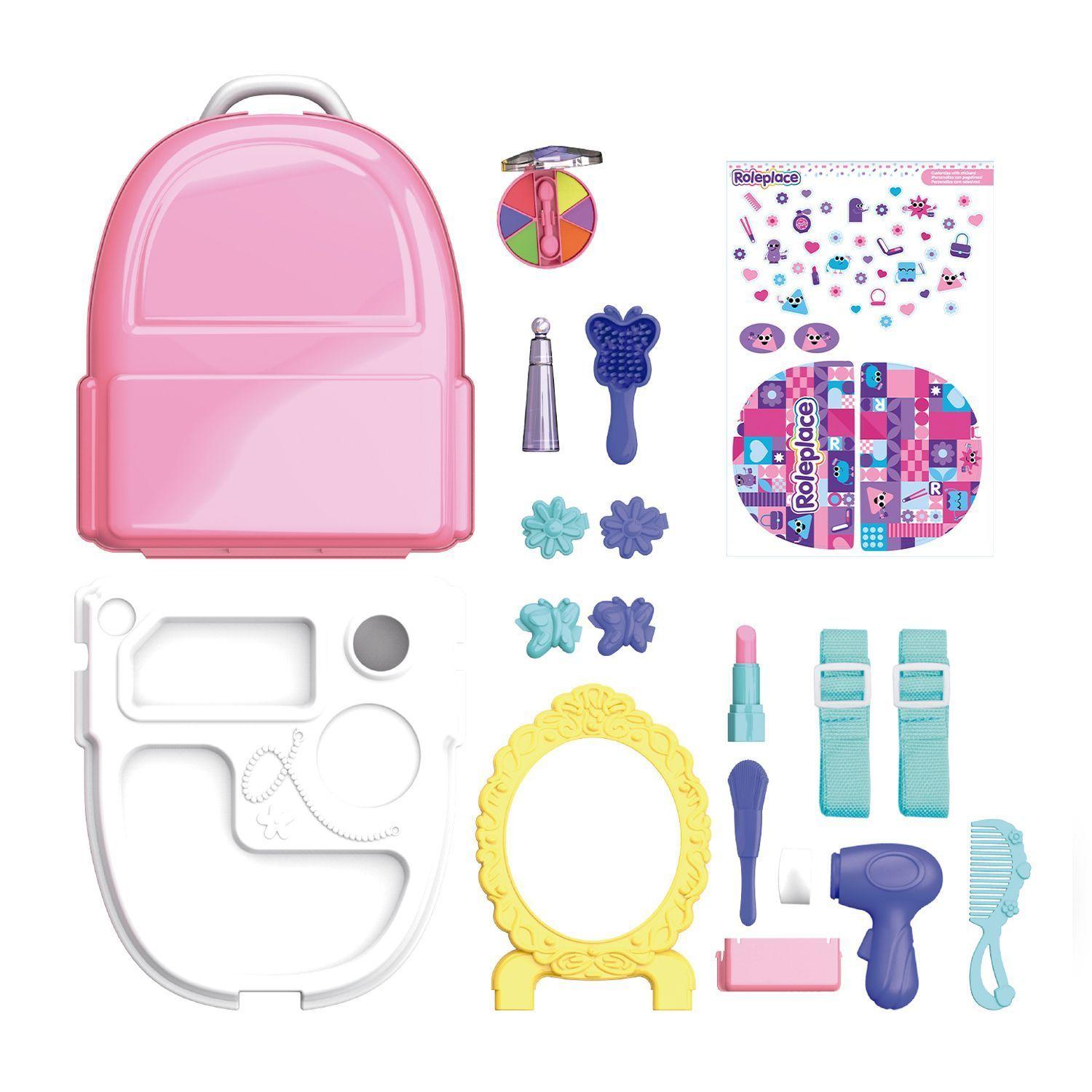 Mochila de Belleza Infantil con Accesorios 18 Piezas-2