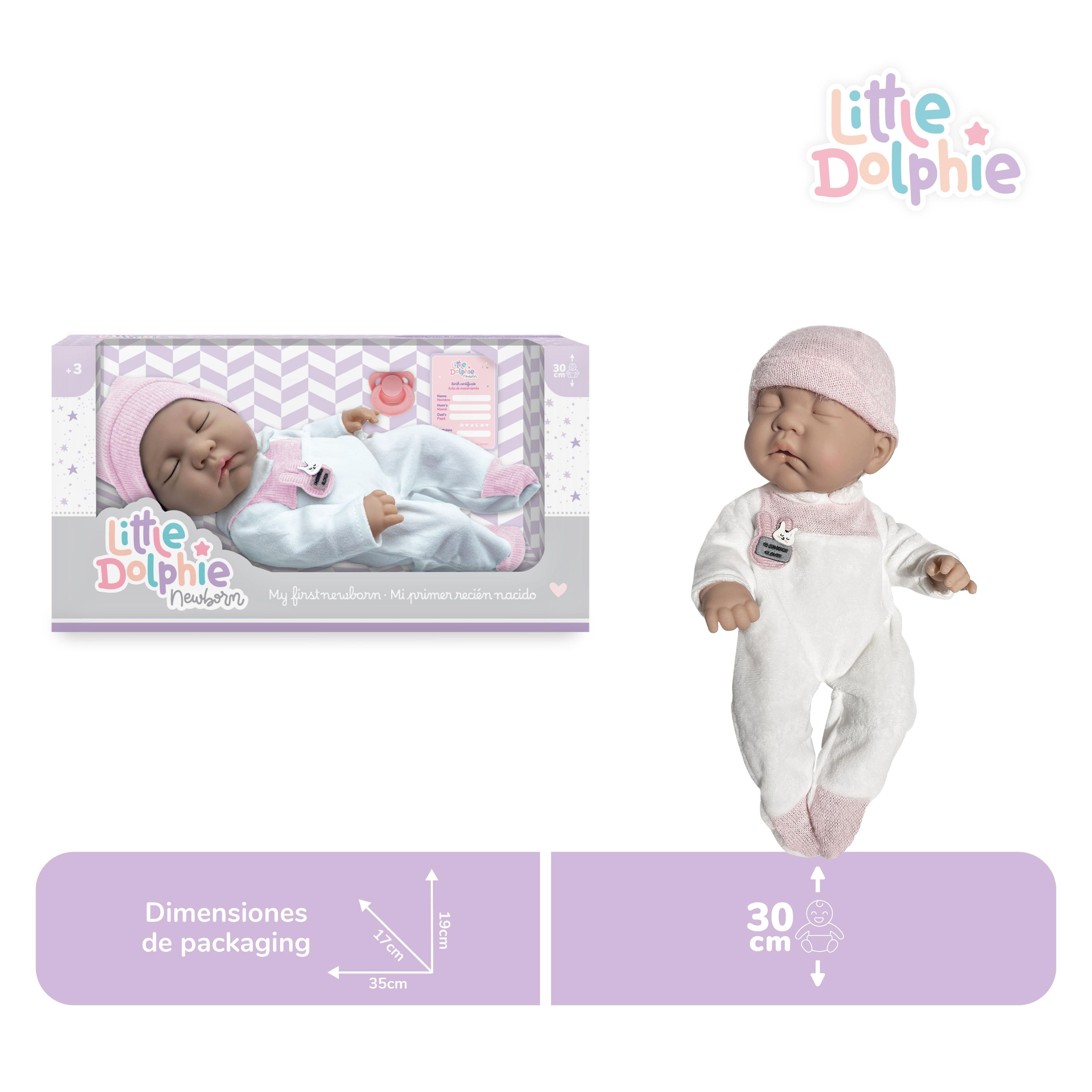 Mi Primer Recién Nacido – Muñeca Realista de 30 cm con Cuerpo Completo de Vinilo-3