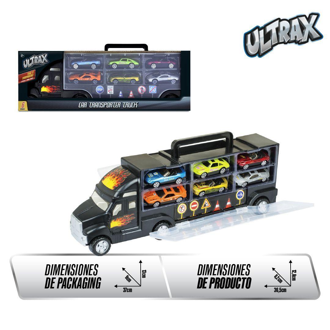 Juguete Camión Transportador de Autos de Ultrax-2