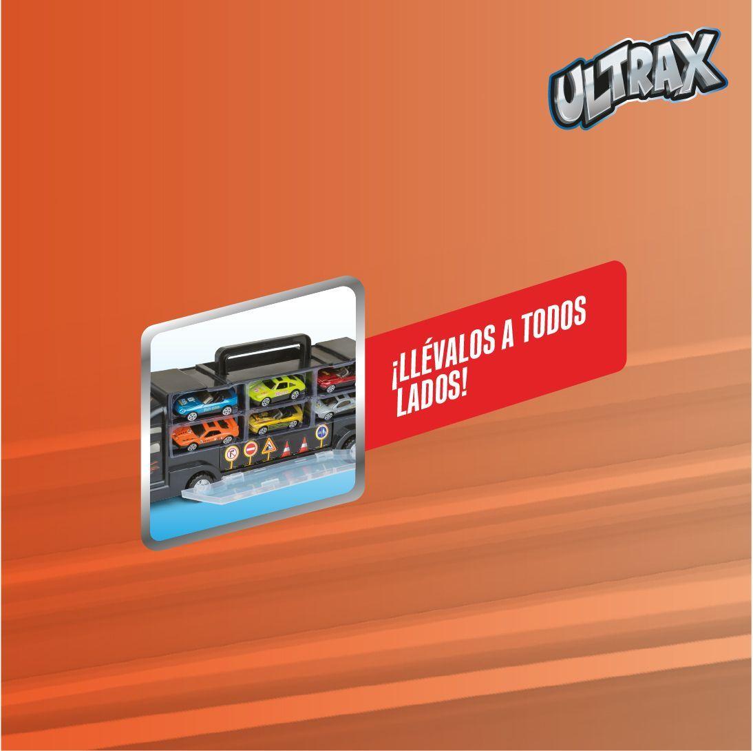 Juguete Camión Transportador de Autos de Ultrax-3