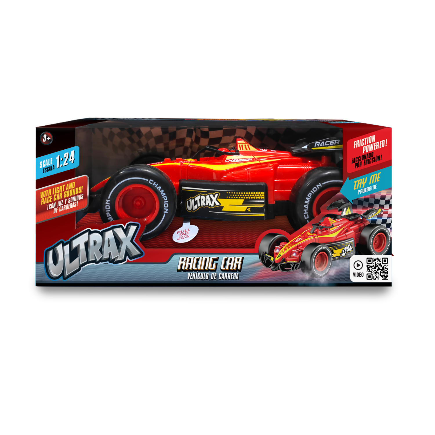 Auto de Carreras Ultrax - Velocidad, Estilo y Aventura en Cada Carrera-1