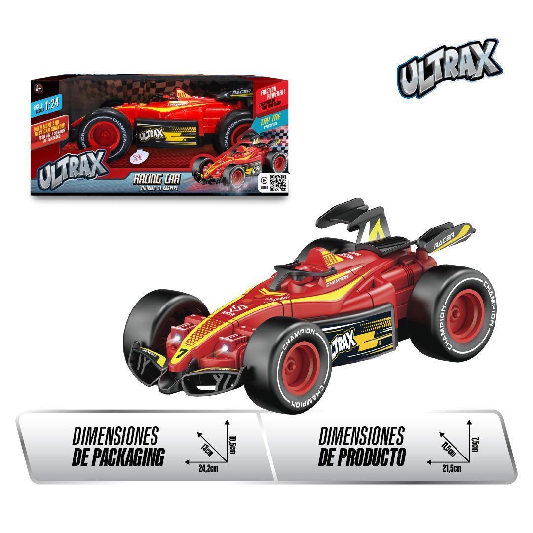 Juguete Auto de Carreras a Friccion de Ultrax-2