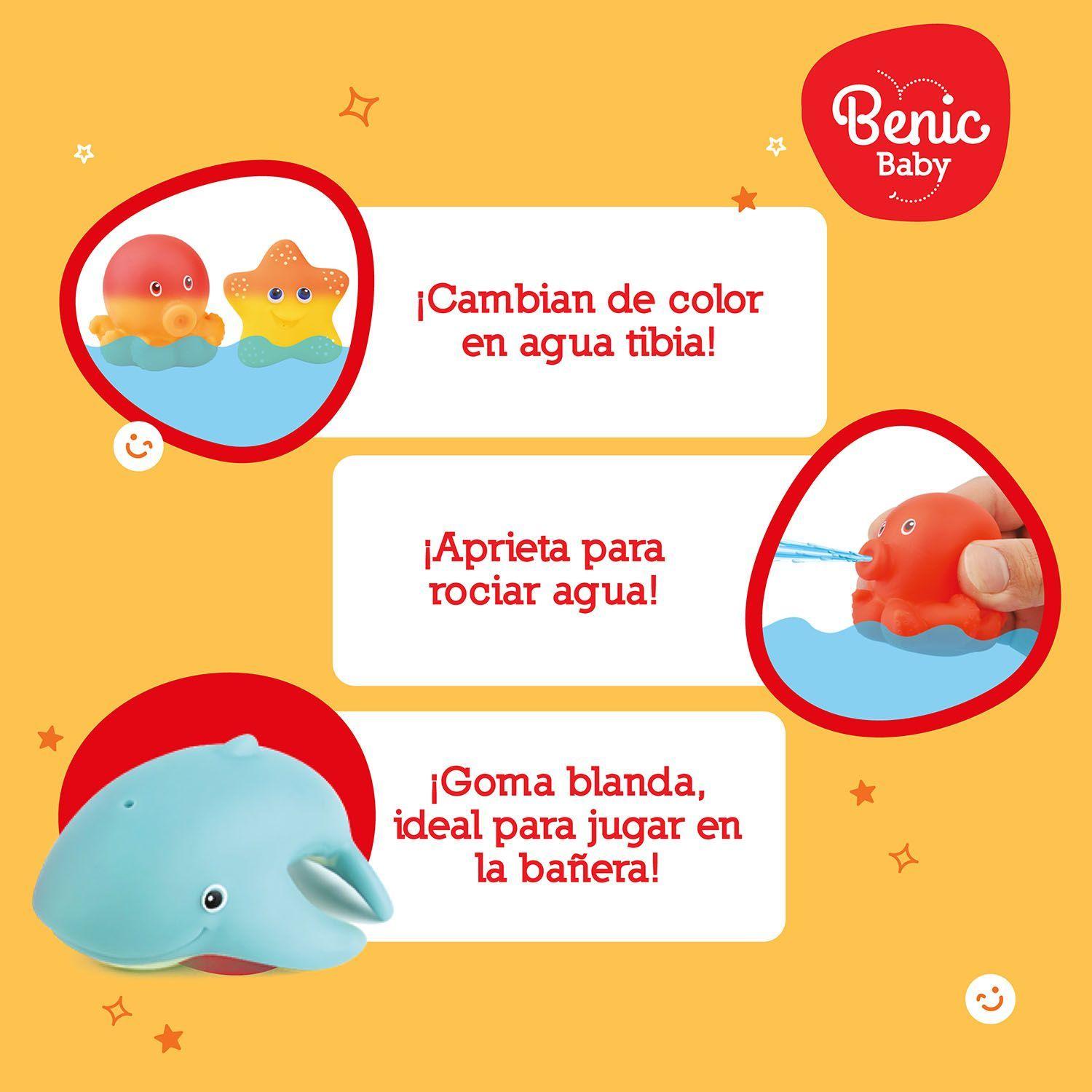 Juguete de Pesca con Red Tiburón y Animalitos de Silicona Cambia Color-3