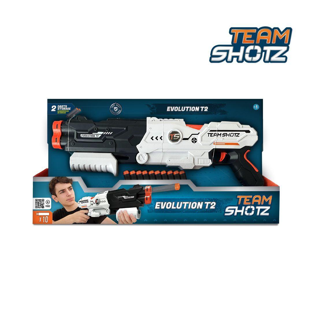 Lanzador de Dardos Evolution T2 Juguete Niñas y Niños-1