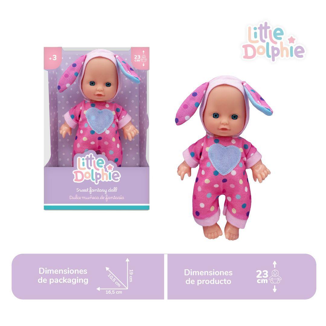 Muñeca Bebé 23 cm Perfumada con Cuerpo Moldeado - Surtido-2