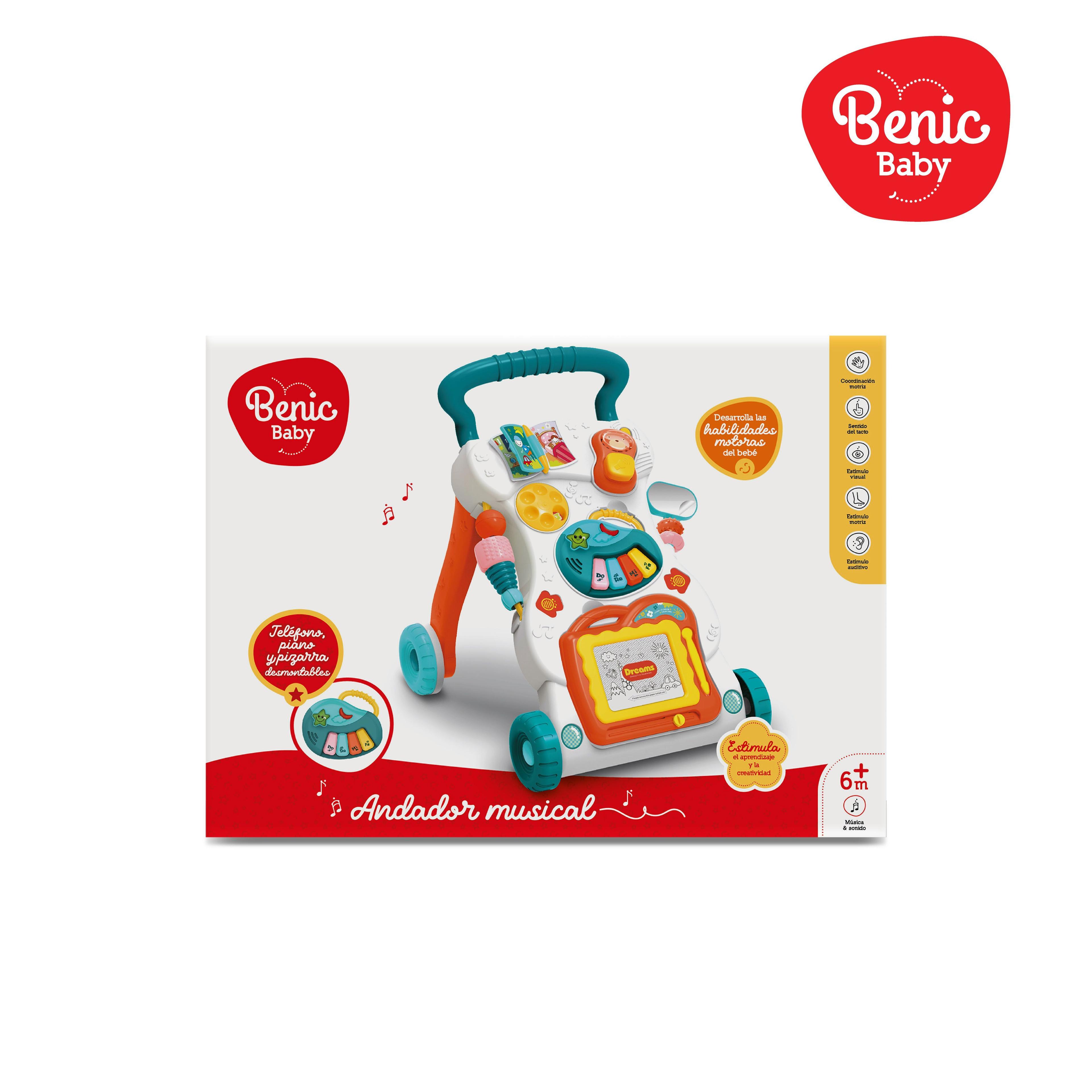 Andador Musical Interactivo + Luces, Sonidos y Juegos de Actividad-2