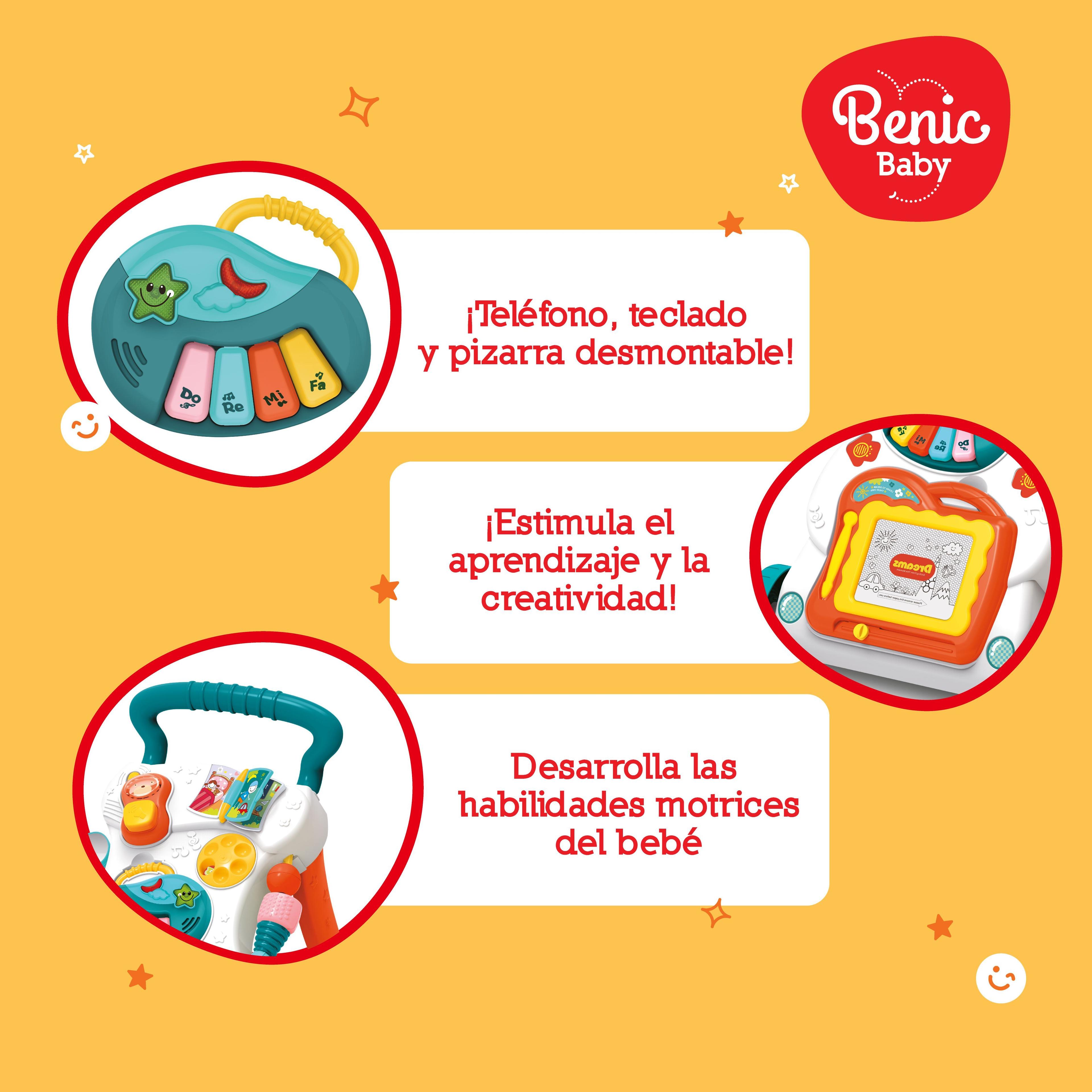 Andador Musical Interactivo + Luces, Sonidos y Juegos de Actividad-3
