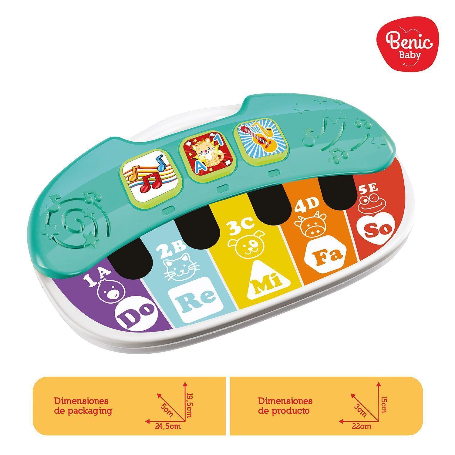 Piano de Animales Infantil con Sonidos y Melodías-2