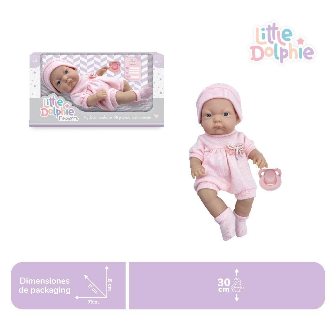 Muñeca Reborn Recién Nacida 30 cm Realista-2