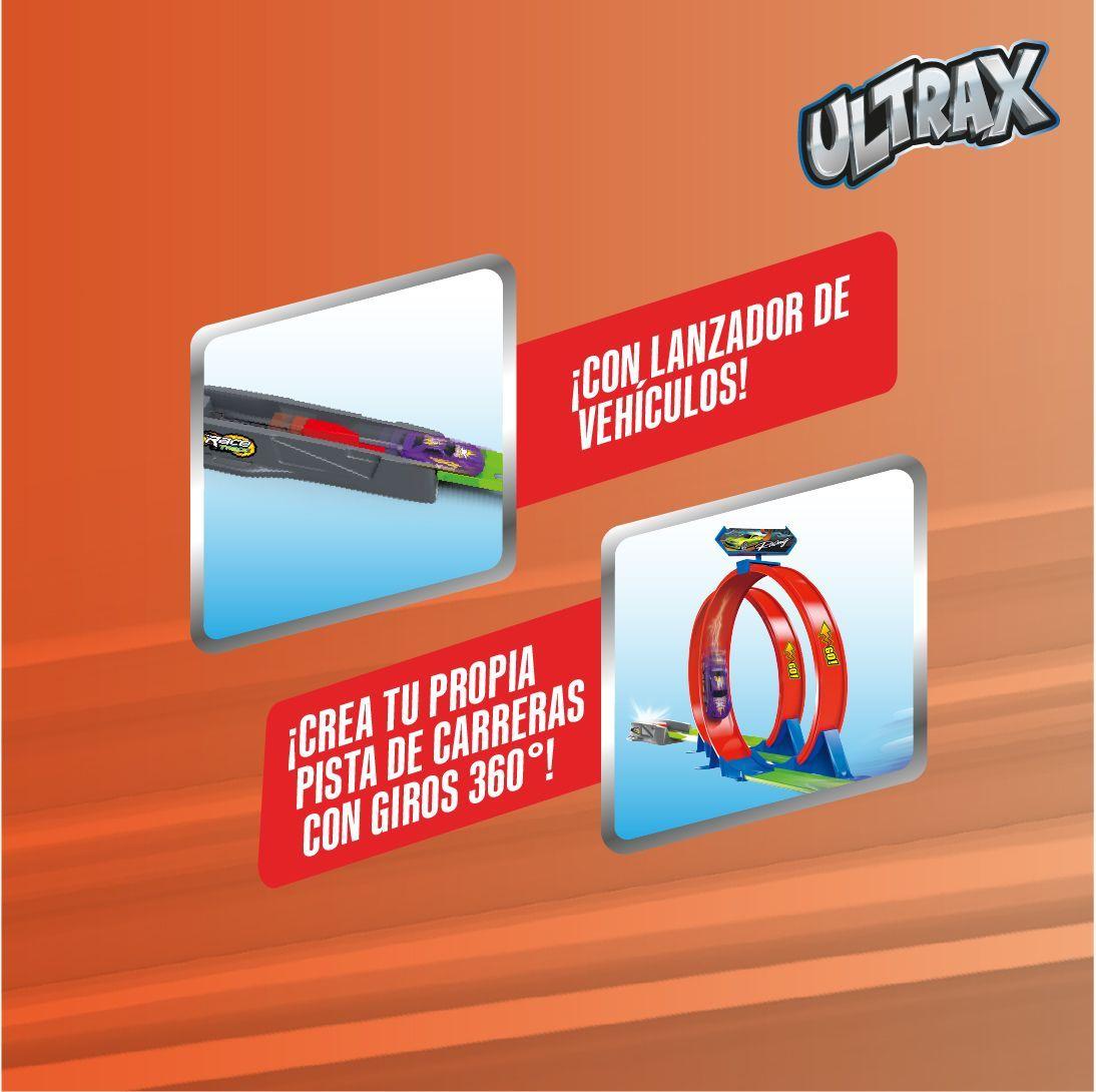 Juguete Pista Saltos y Giros de 360° de Ultrax-3