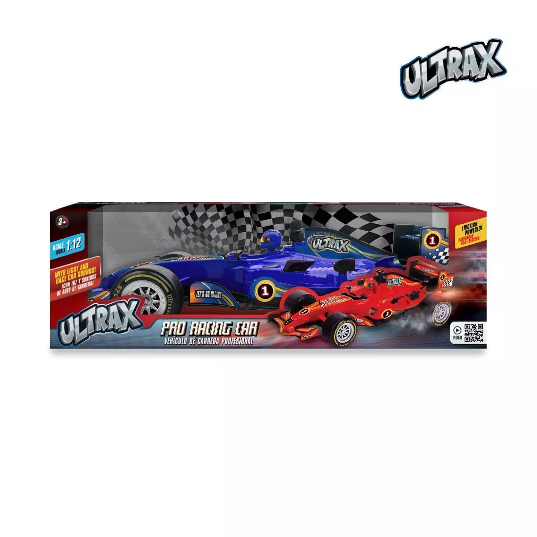 Juguete Auto de Carreras a Friccion de Ultrax-1