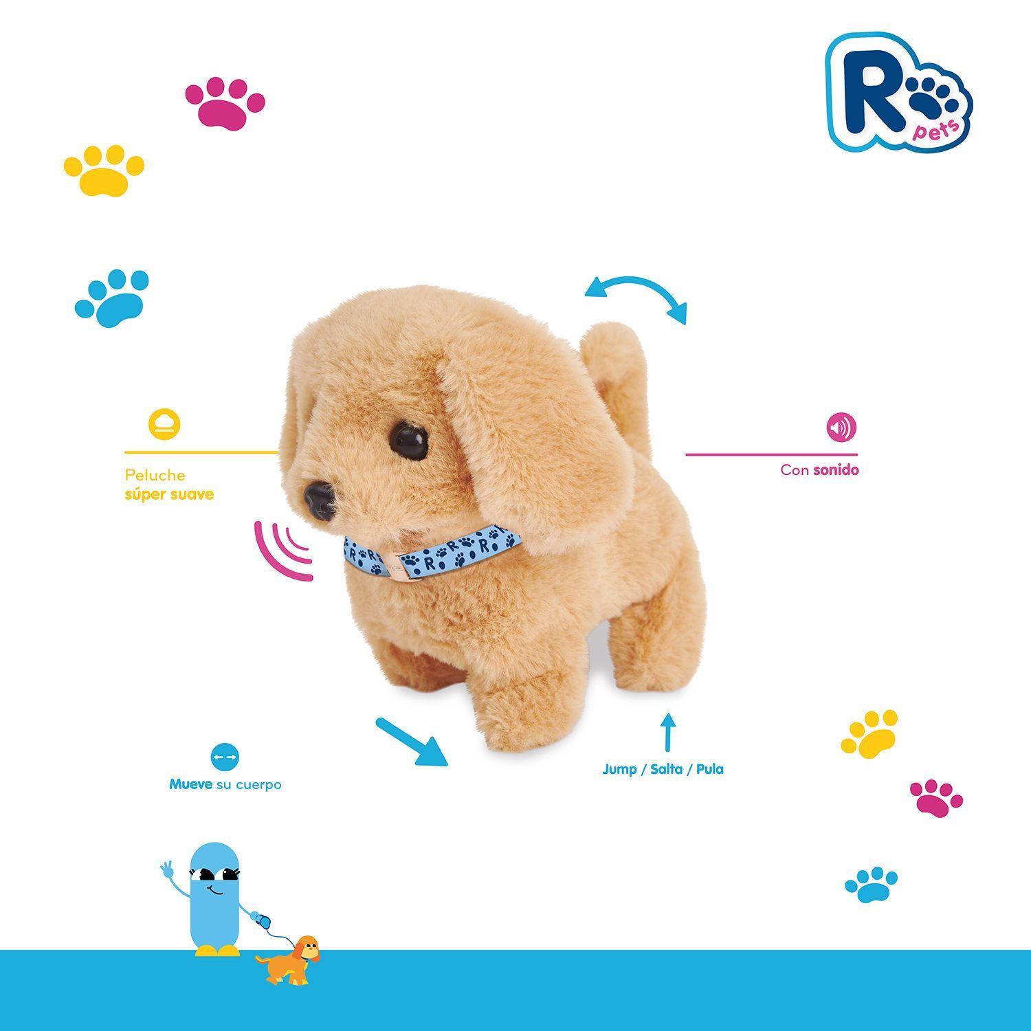 Peluche Perrito Interactivo Mascota con Sonido y Movimiento-4