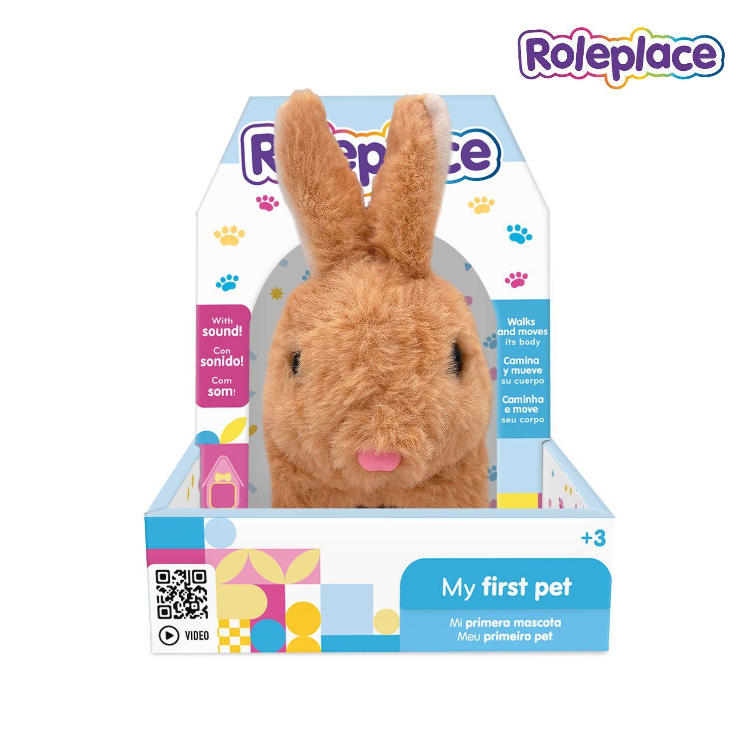 Peluche Interactivo Conejo con Sonido y Movimiento-2