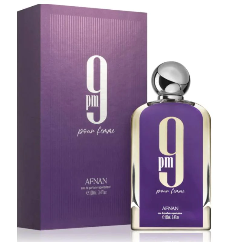Perfume 9 Pm Pour Femme 100 Ml Edp  AFNAN -0