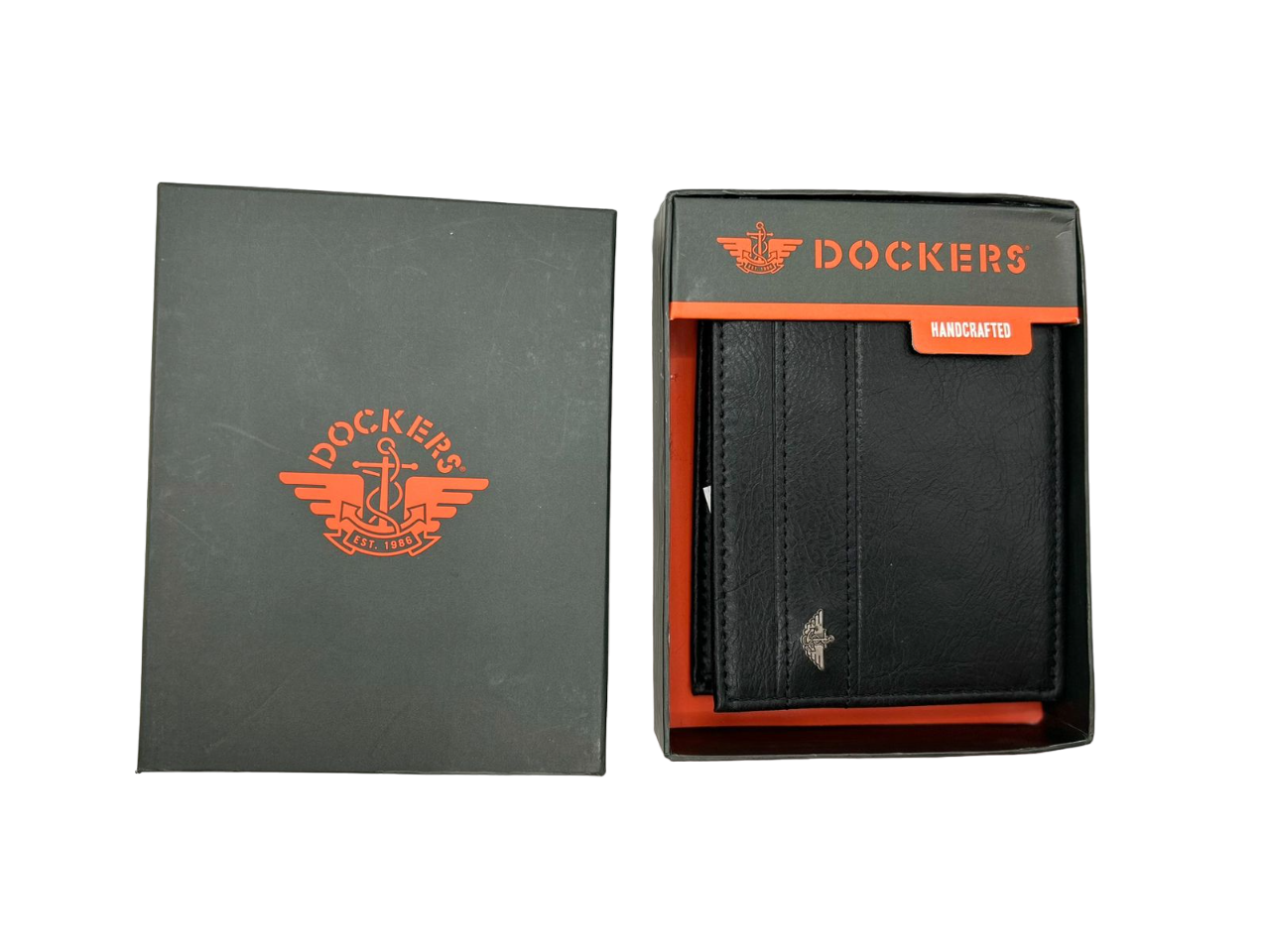 Billetera Dockers Hombre Negro Urbano -2
