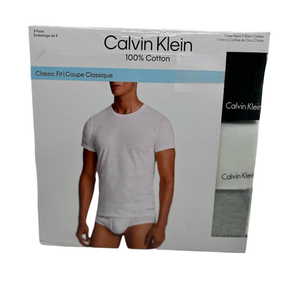 Calvin Klein Set Poleras Hombre 3 Unidades Basic -1