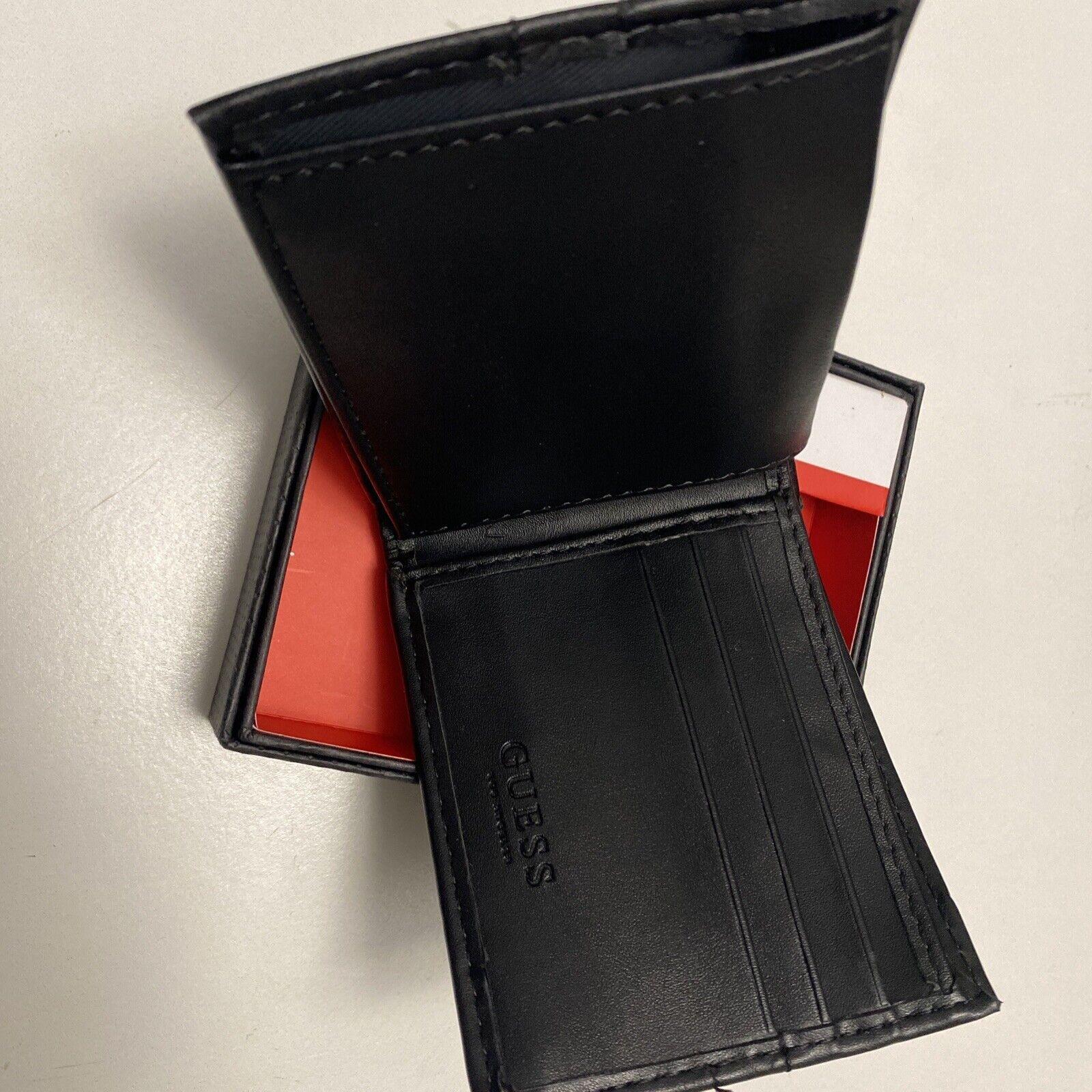 Billetera Guess Hombre Black Red -3