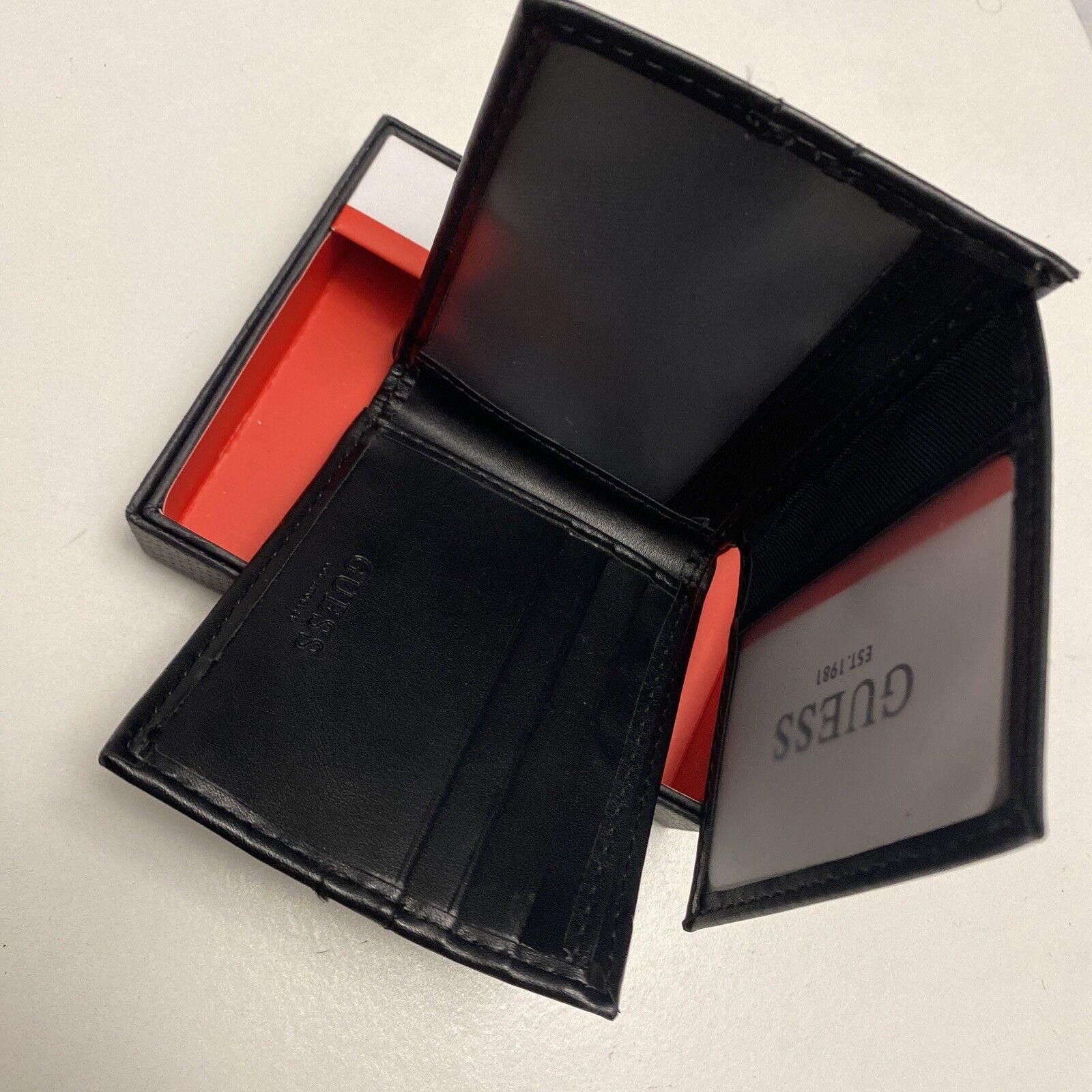 Billetera Guess Hombre Black Red -2