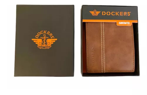 Billetera Dockers Masculina Marrón Urbano -0