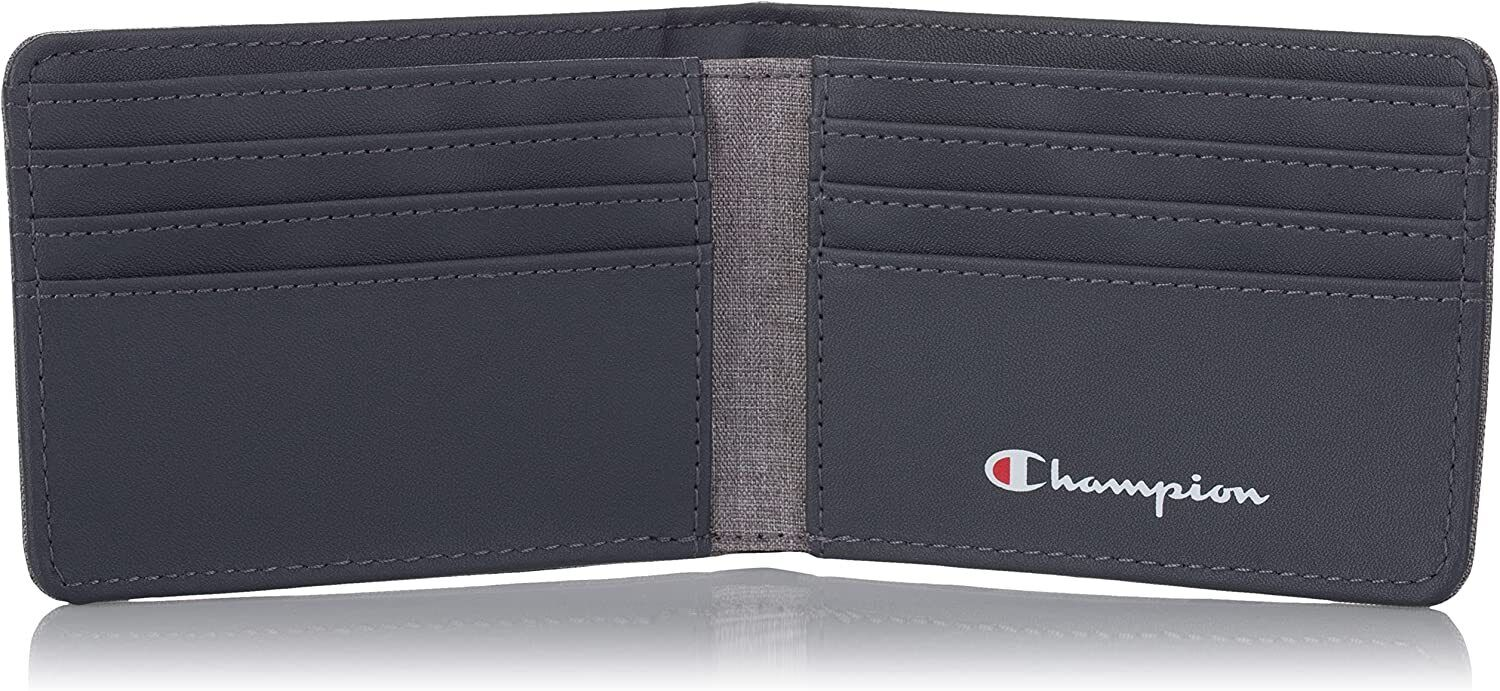 Billetera Champion Masculina Gris Sport -1