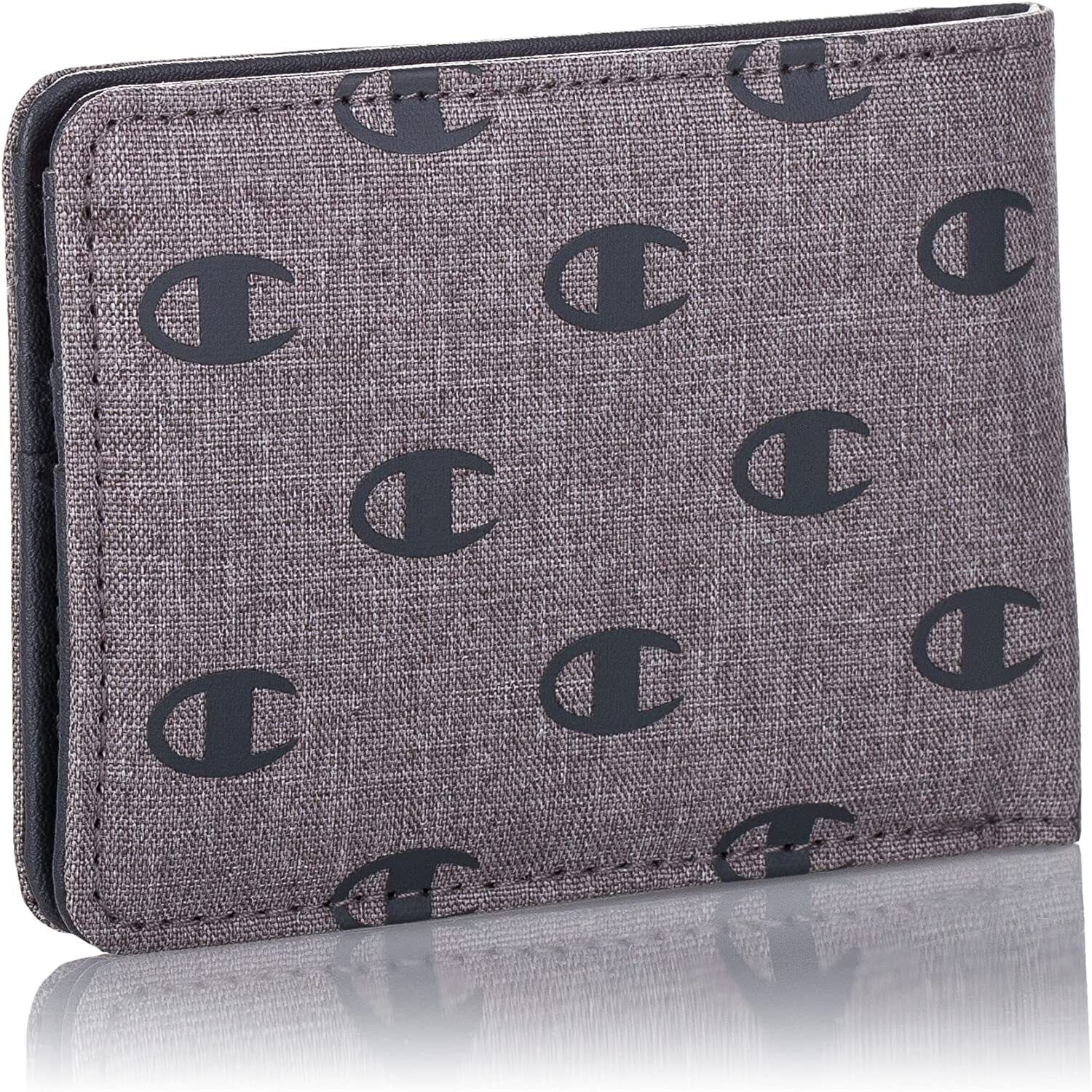 Billetera Champion Masculina Gris Sport -3