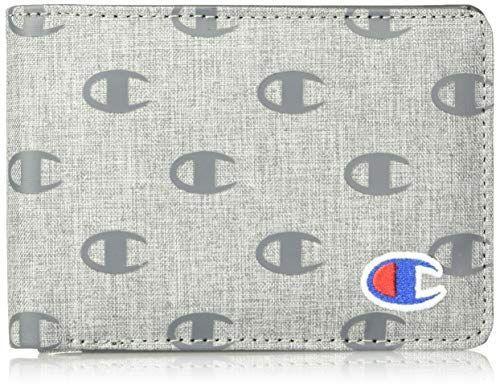 Billetera Champion Masculina Gris Sport -0