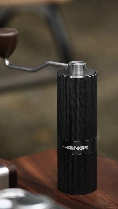 Molinillo De Café Manual Con Muela De Acero Ajustable-3