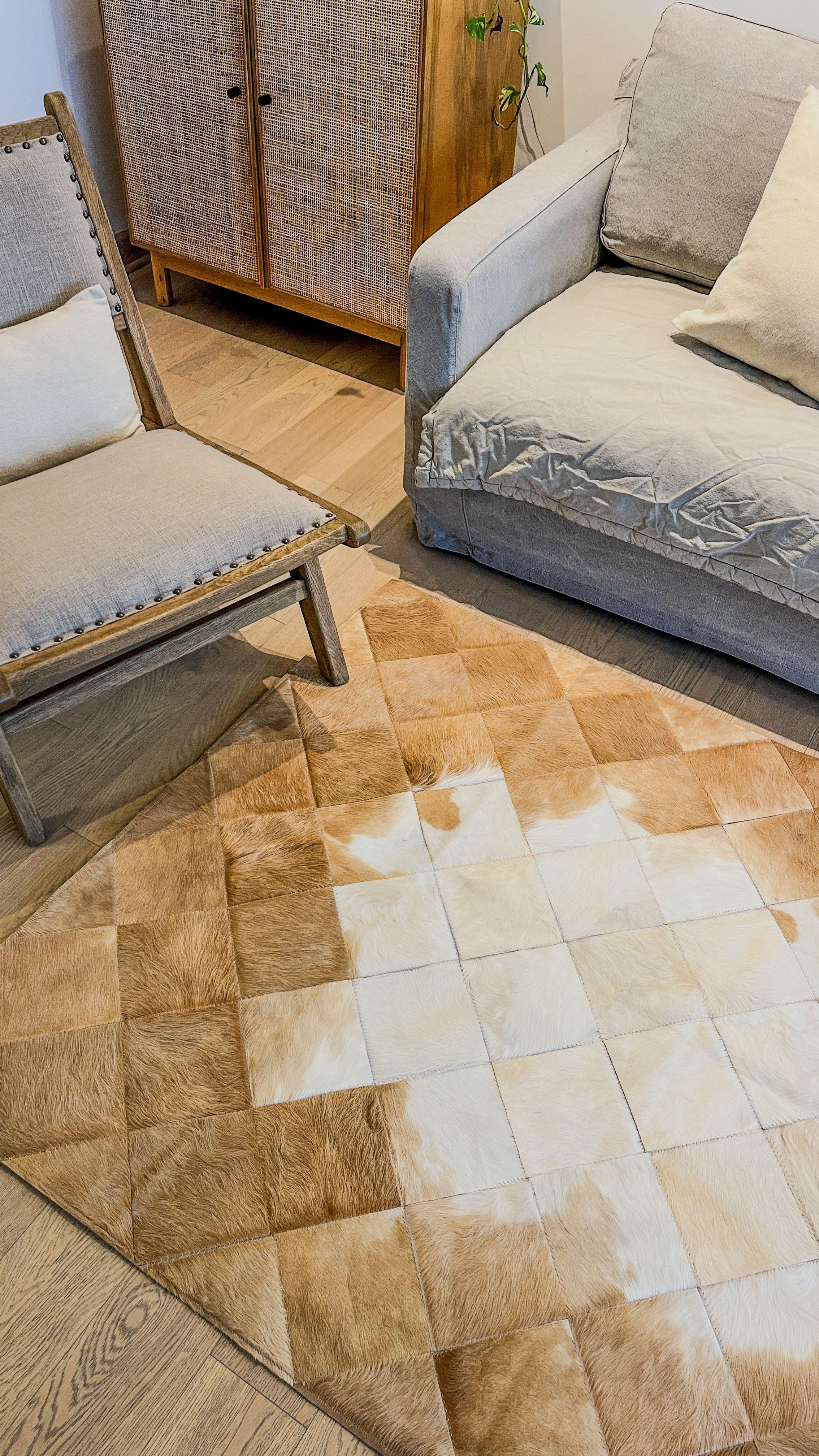 Alfombra Cuero Patchwork 120x180-1