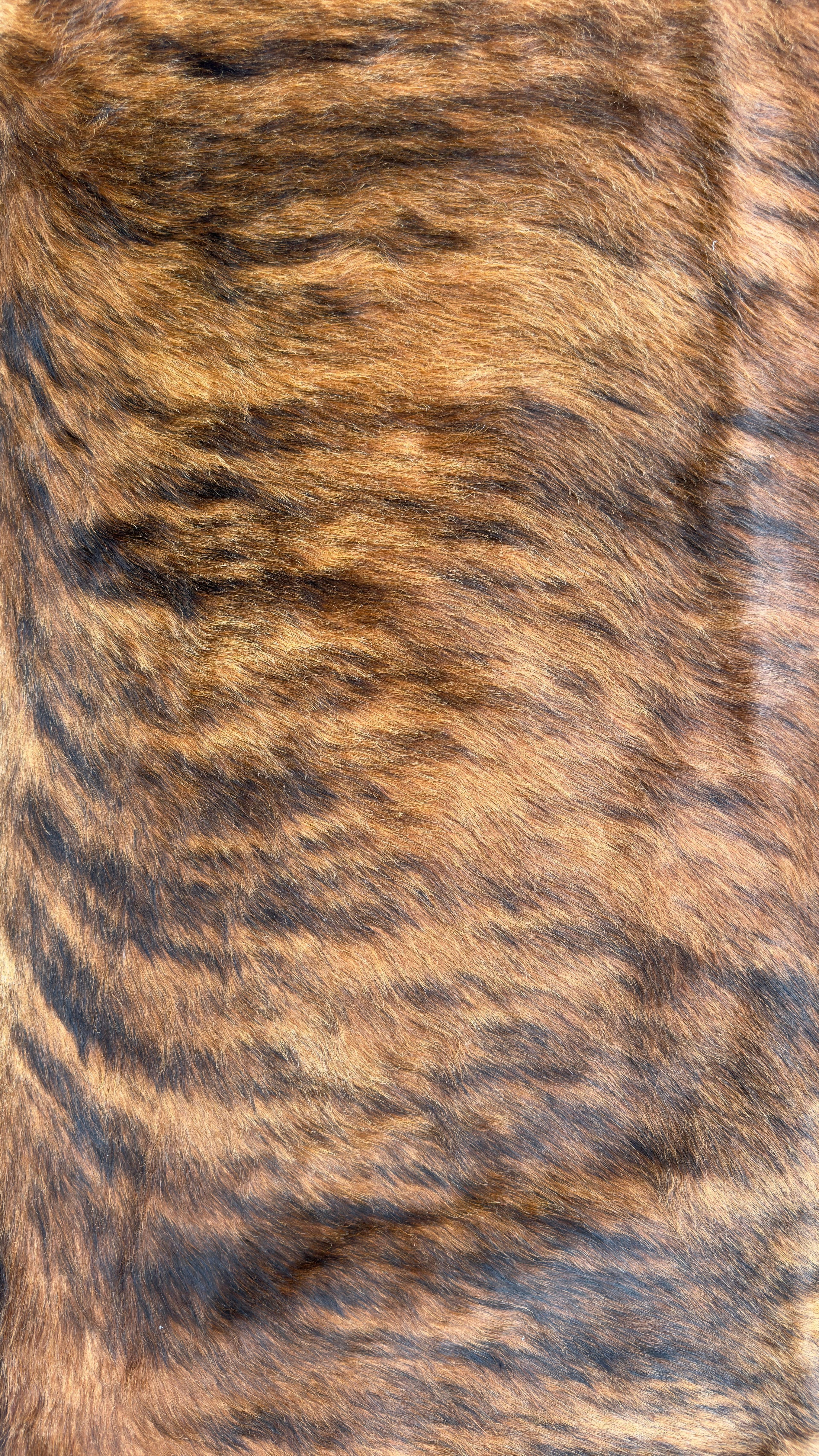 Alfombra Cuero De Vaca Marrón-1