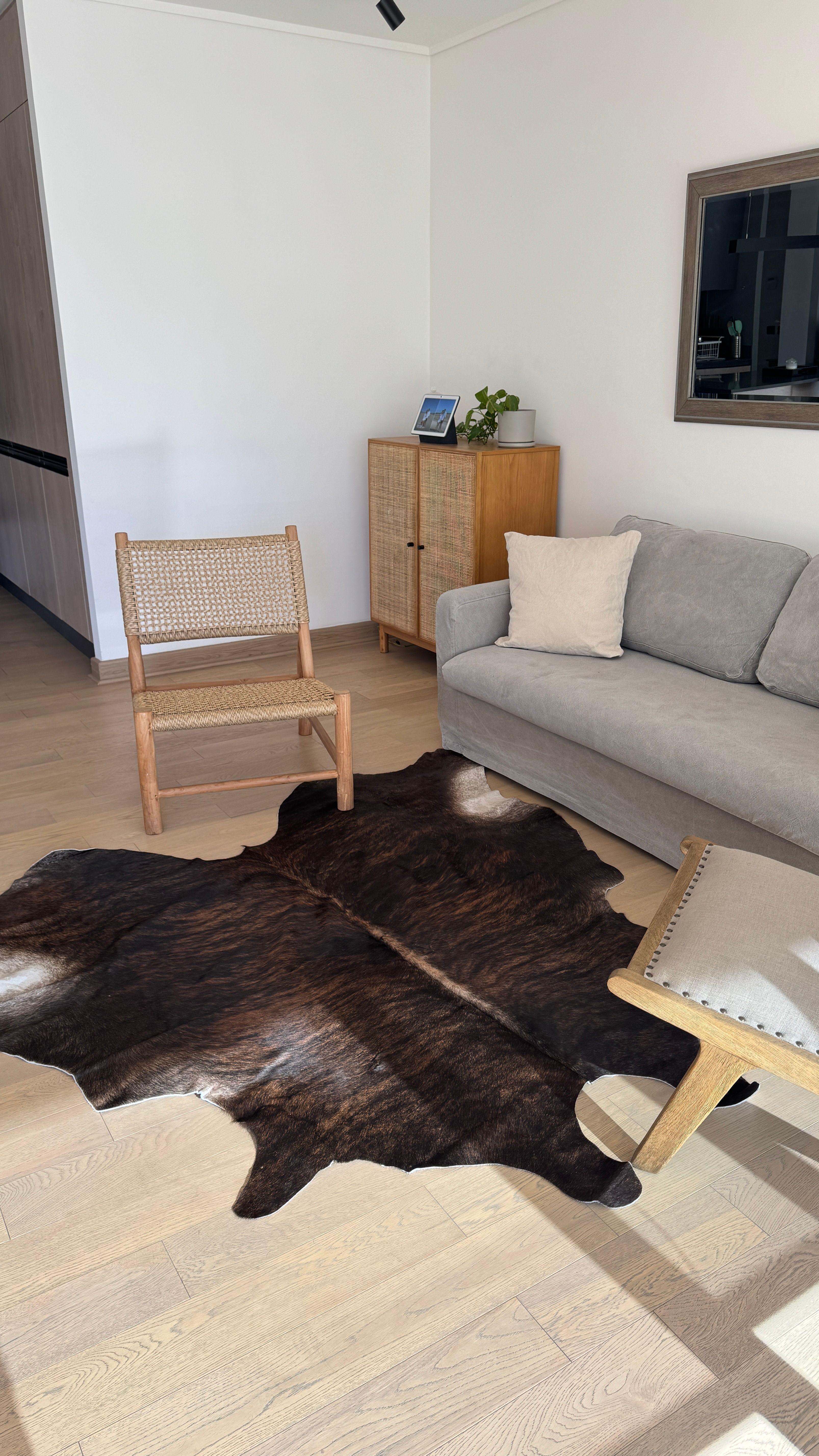 Alfombra Cuero De Vaca Atigrada-2