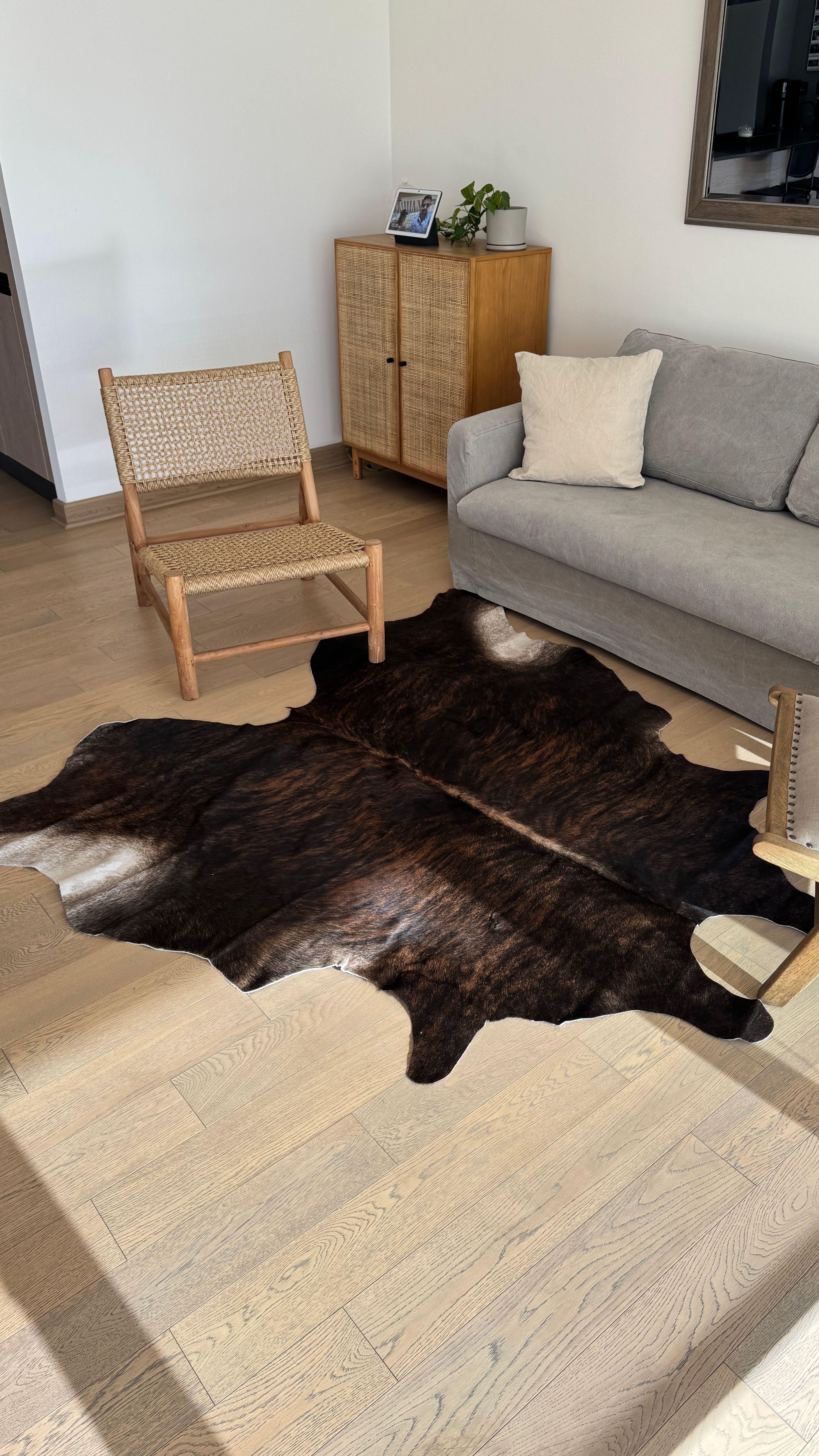 Alfombra Cuero De Vaca Atigrada-3